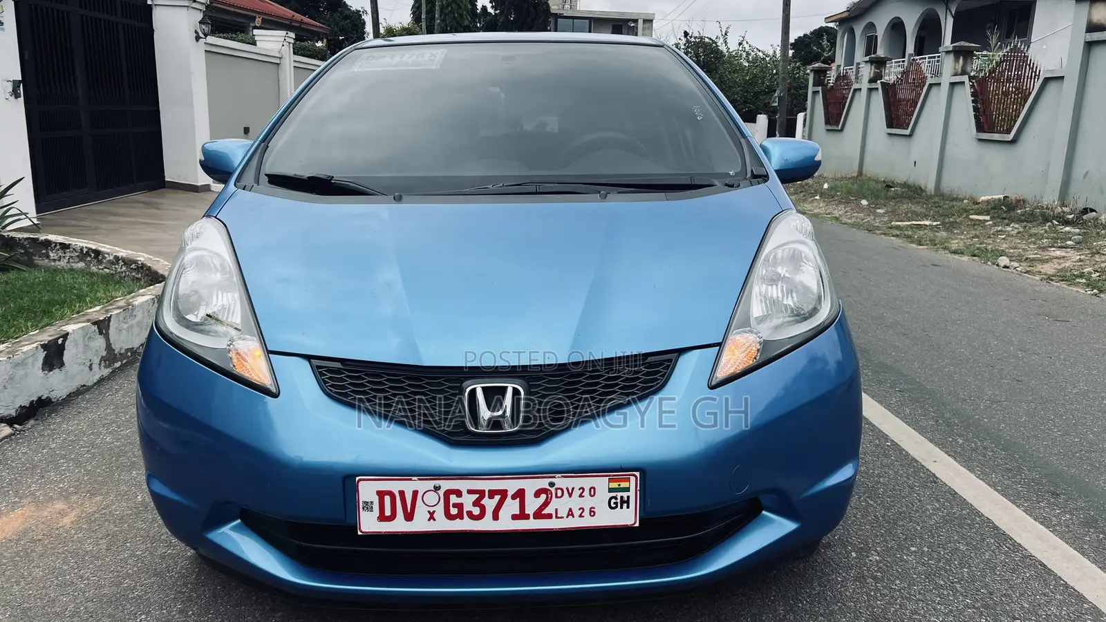 Honda Fit Automatic 2010 Blue