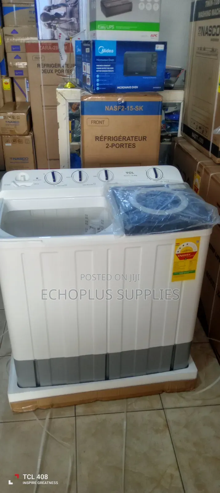 TCL 10.5kg Washing Machine/Twin Tub /Wash and Spin/Large Wash Pin