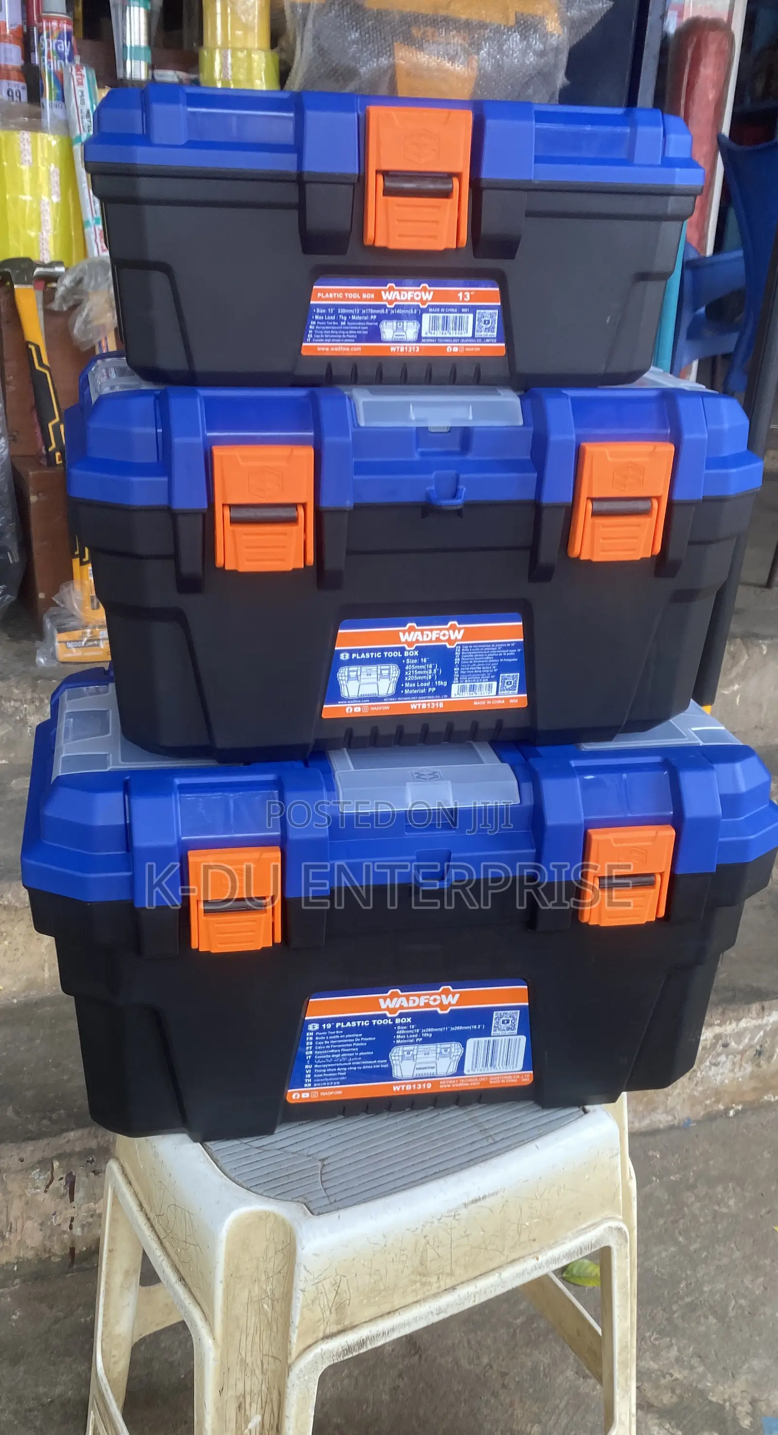 Plastic Tool Box 3pcs Set