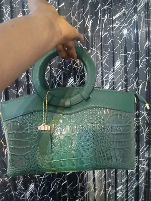 Crocodile Leather Designer Bag