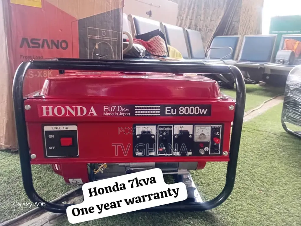 Honda 7.0kVA Generator | Powerful Petrol Genset for Home 7kva