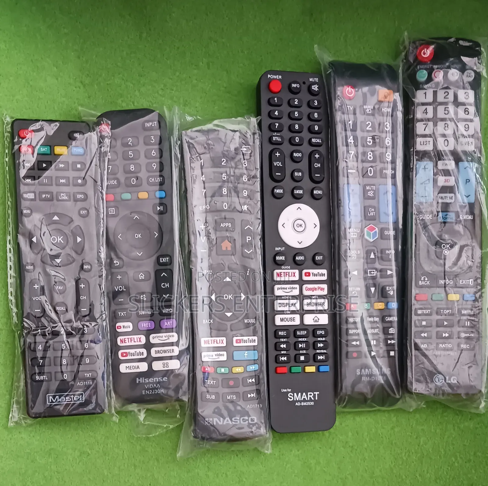 Startimes/ DSTV/ TCL/ Samsung/ LG/ Hisense/Nasco/ Master/ SMART