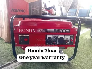 Honda 7kVA Silent Generator | Strong Backup for Appliances7kva