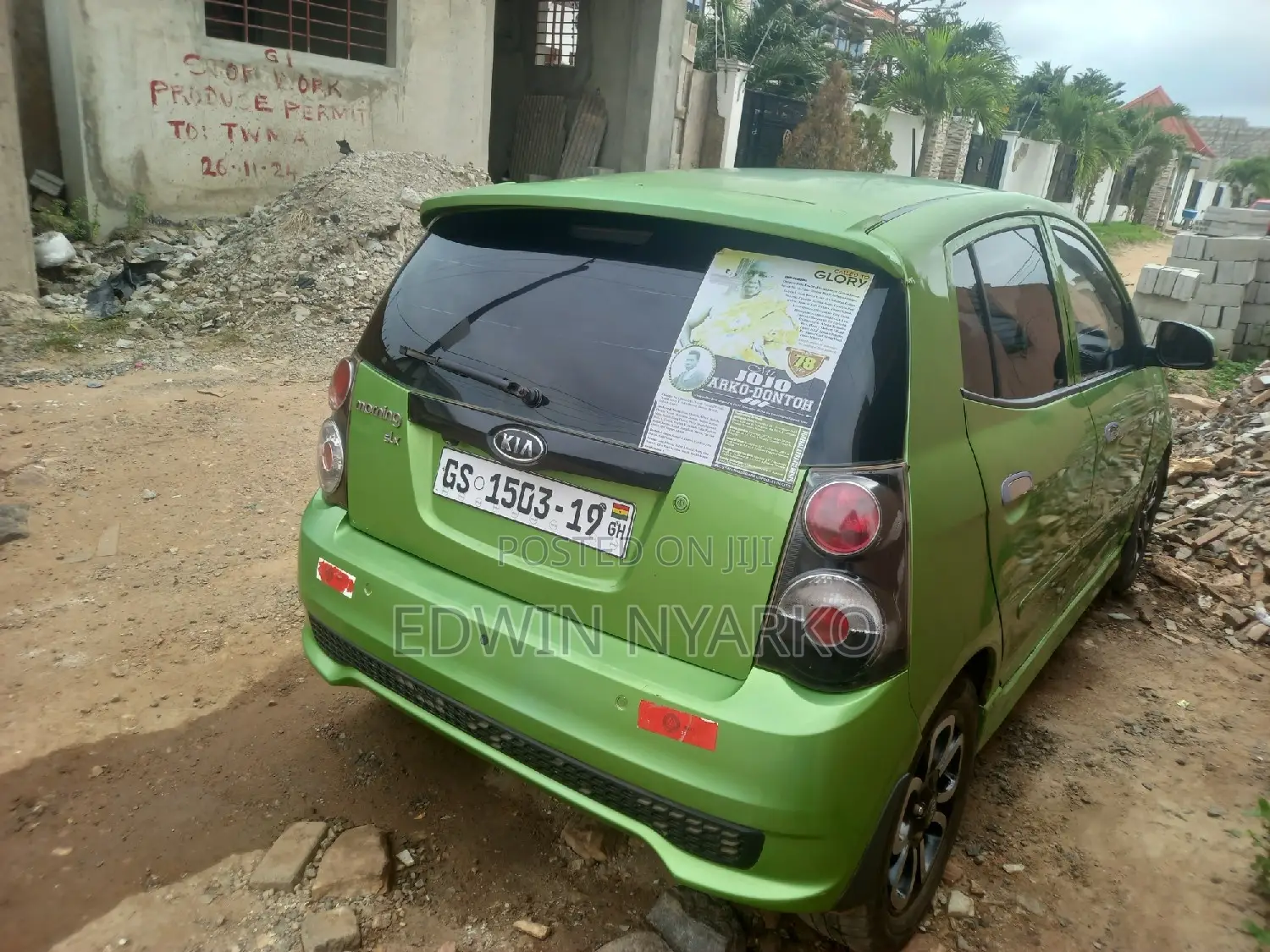 Kia Morning 2011 Green