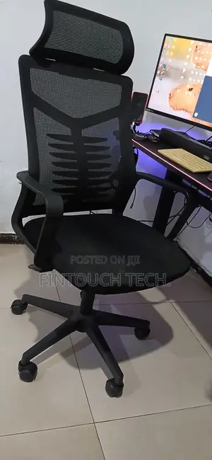 Ergonomic Swivel Chair With Durable Mesh and Head Rest for Your Office