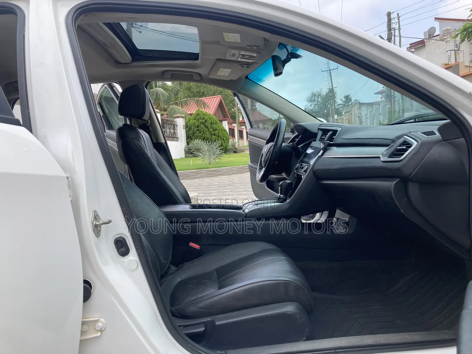 Honda Civic EX 4dr Sedan (2.0L 4cyl) 2017 White