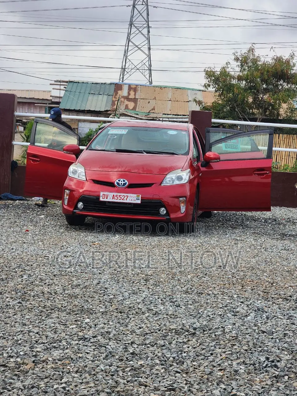 Toyota Prius 2015 Red