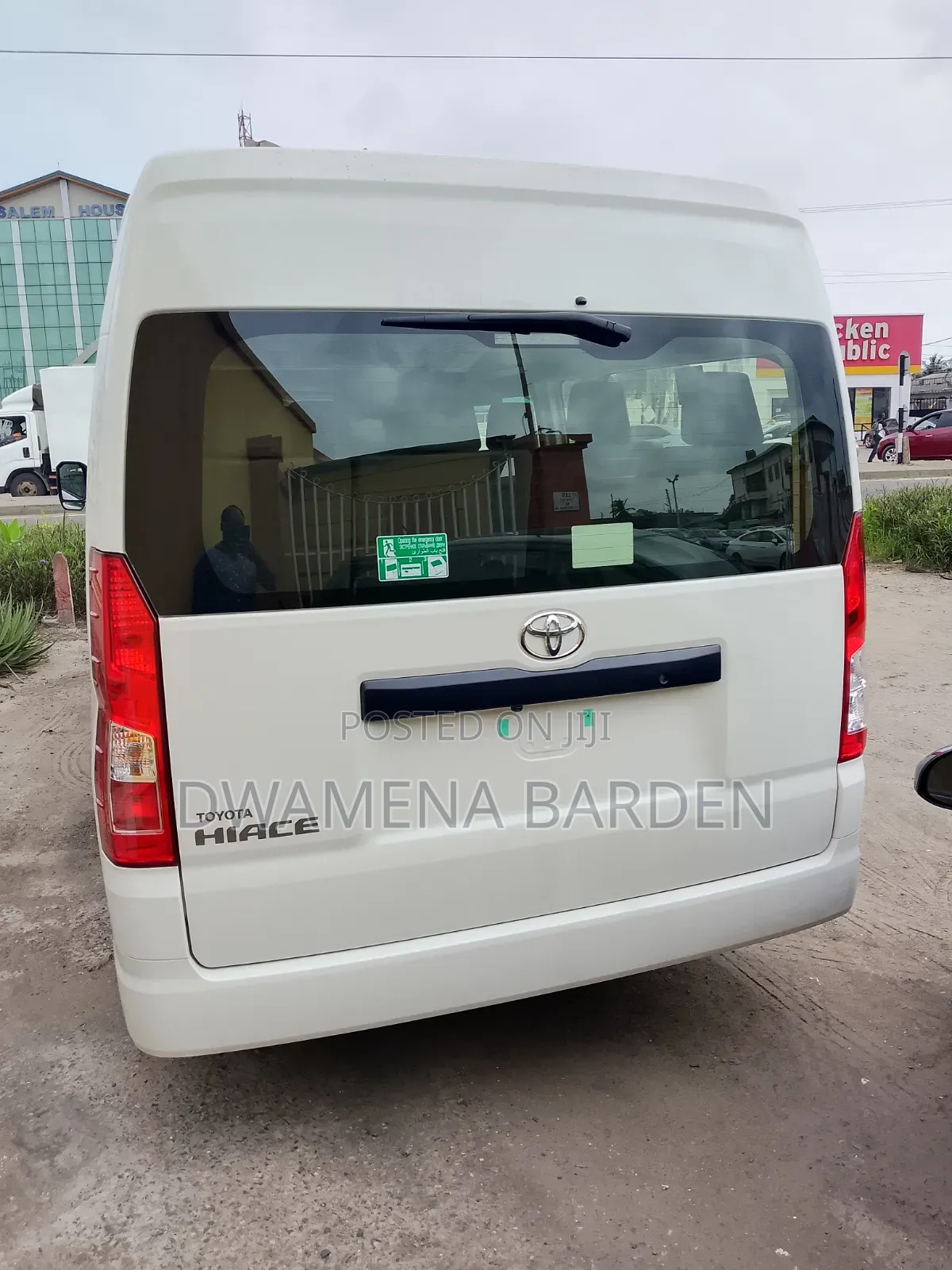 New Toyota HiAce 2024 White
