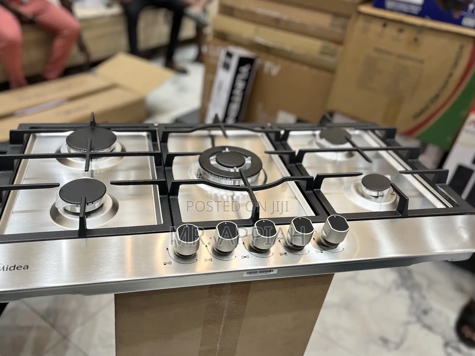 Original Midea 90cm Auto Ignition 5 Gas Built in Hob 