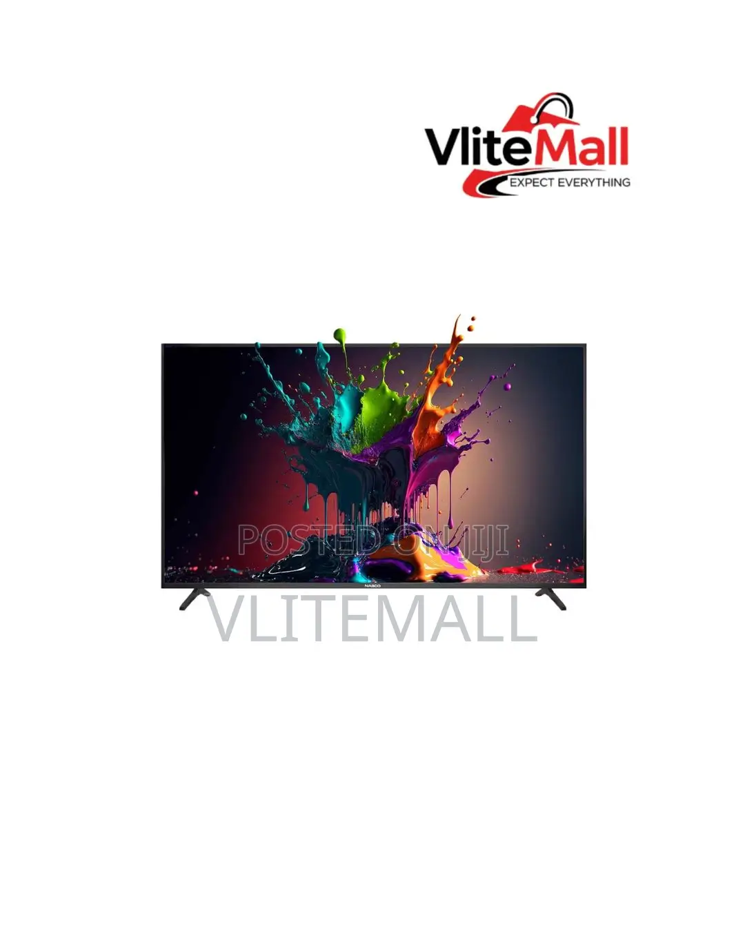 Nasco 43 ”UHD Smart Flat Television
Sku:
Nas-J43fb-Vid