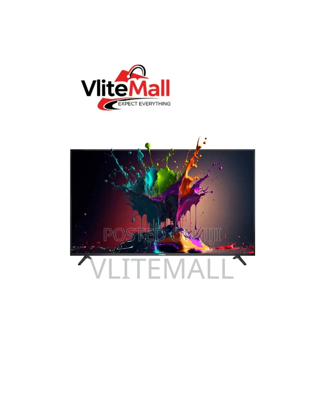 Nasco 43 ”UHD Smart Flat Television
Sku:
Nas-J43fb-Vid