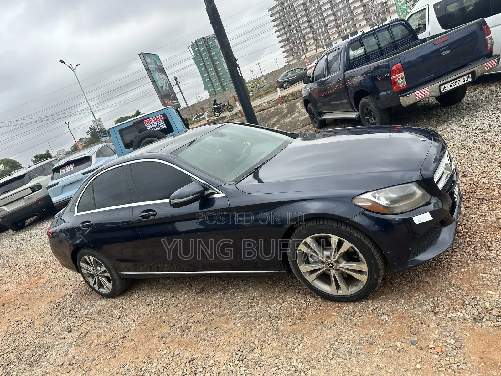 Mercedes-Benz C300 Base C300 AWD 4MATIC Coupe 2018 Blue