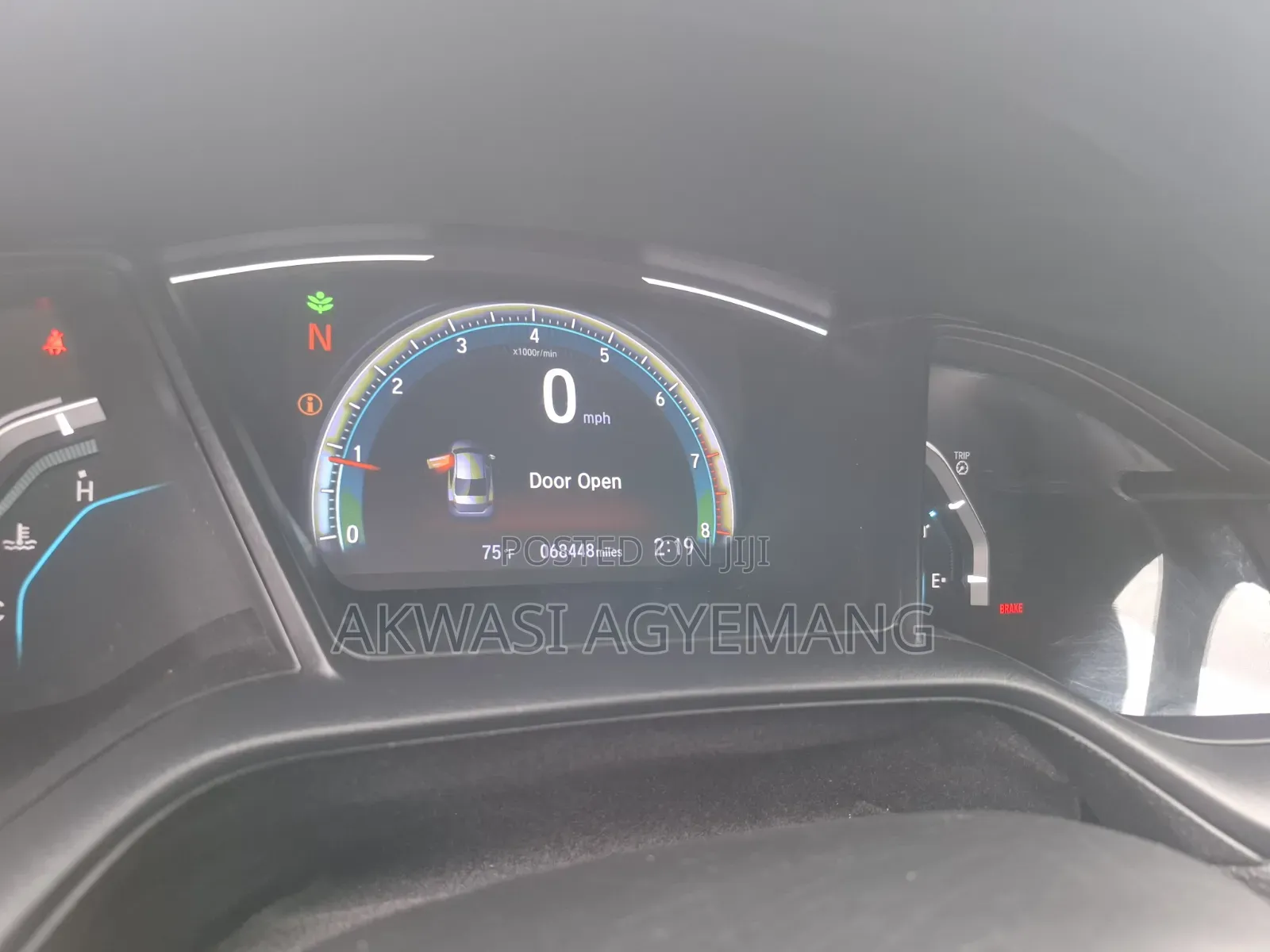 Honda Civic 2019 Gray