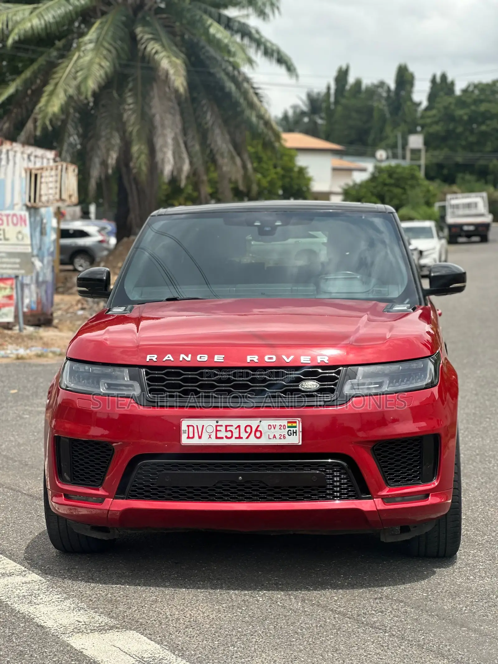 Land Rover Range Rover Sport Supercharged Dynamic 2019 Red