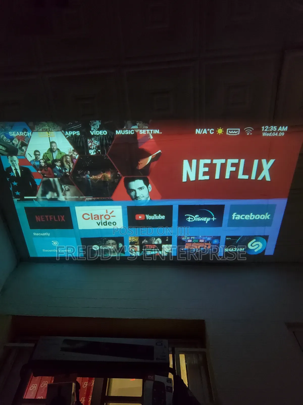 Blaupunkt Pro Smart Led Projector 