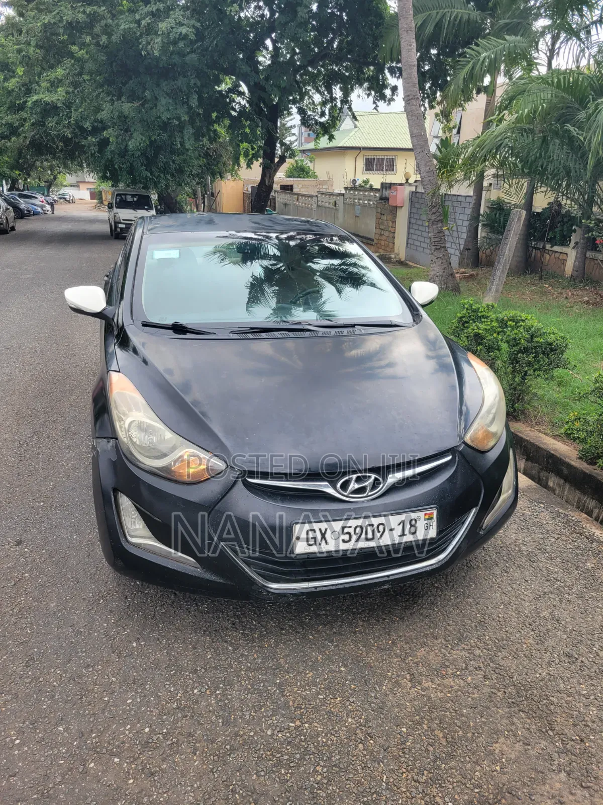 Hyundai Elantra Limited 2012 Black