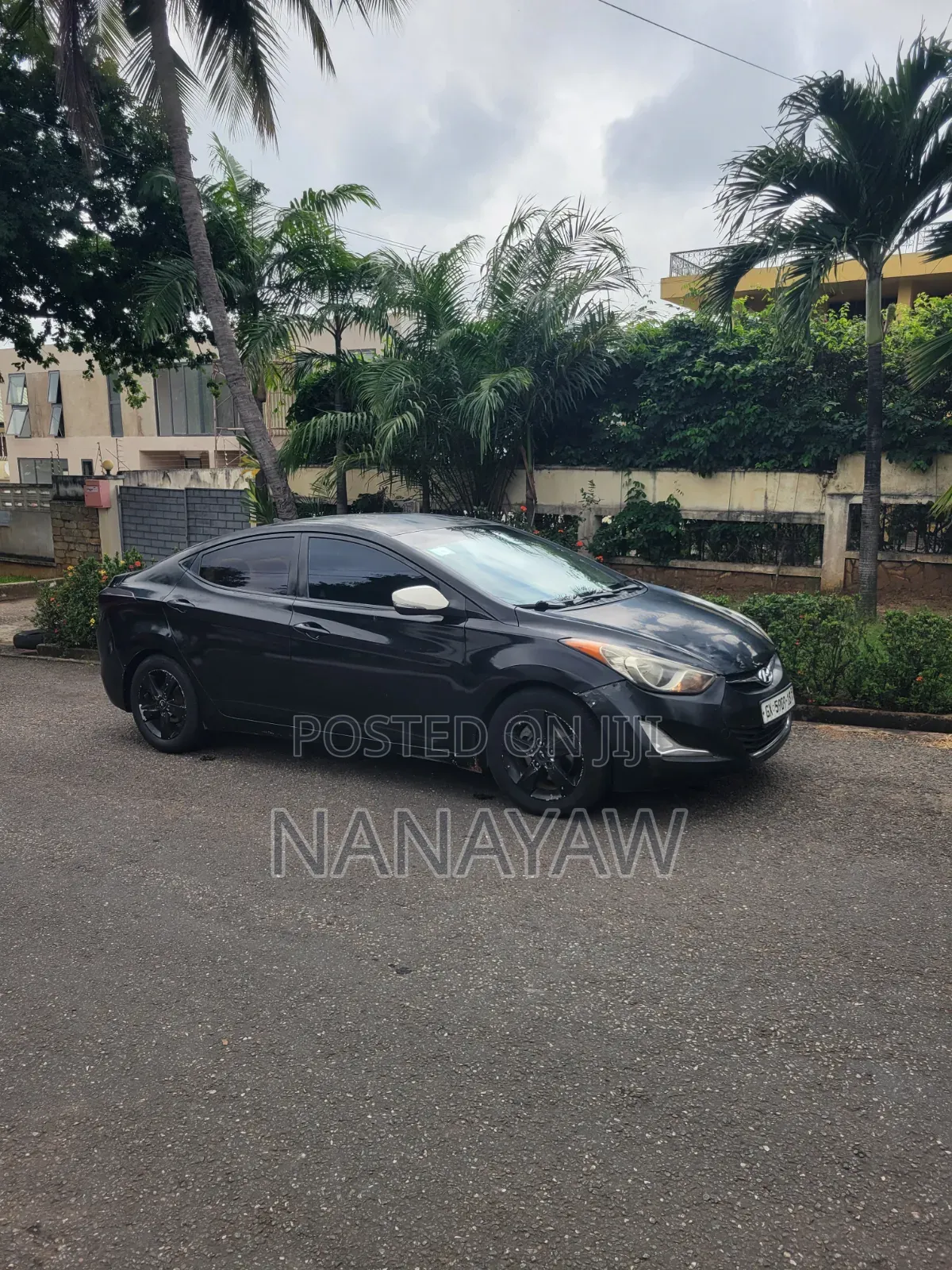 Hyundai Elantra Limited 2012 Black