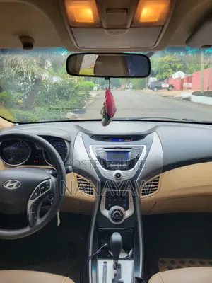 Hyundai Elantra Limited 2012 Black