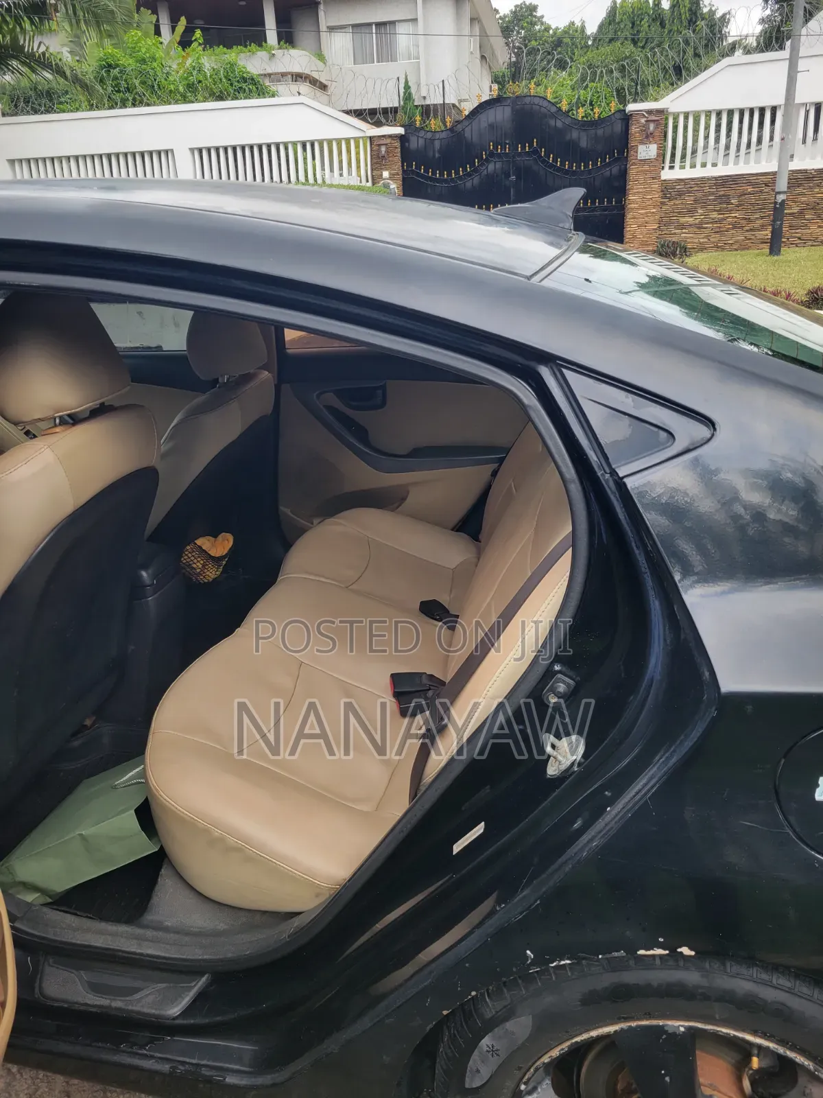 Hyundai Elantra Limited 2012 Black