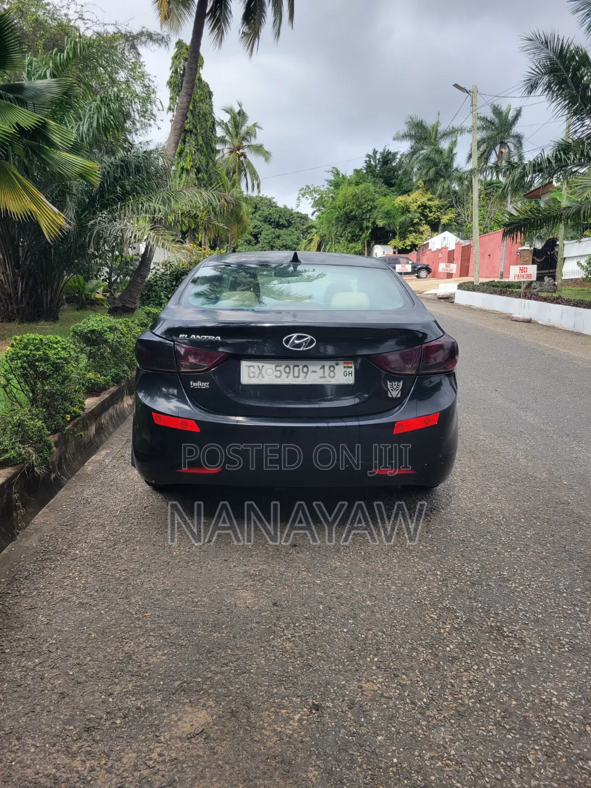Hyundai Elantra Limited 2012 Black