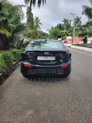 Hyundai Elantra Limited 2012 Black