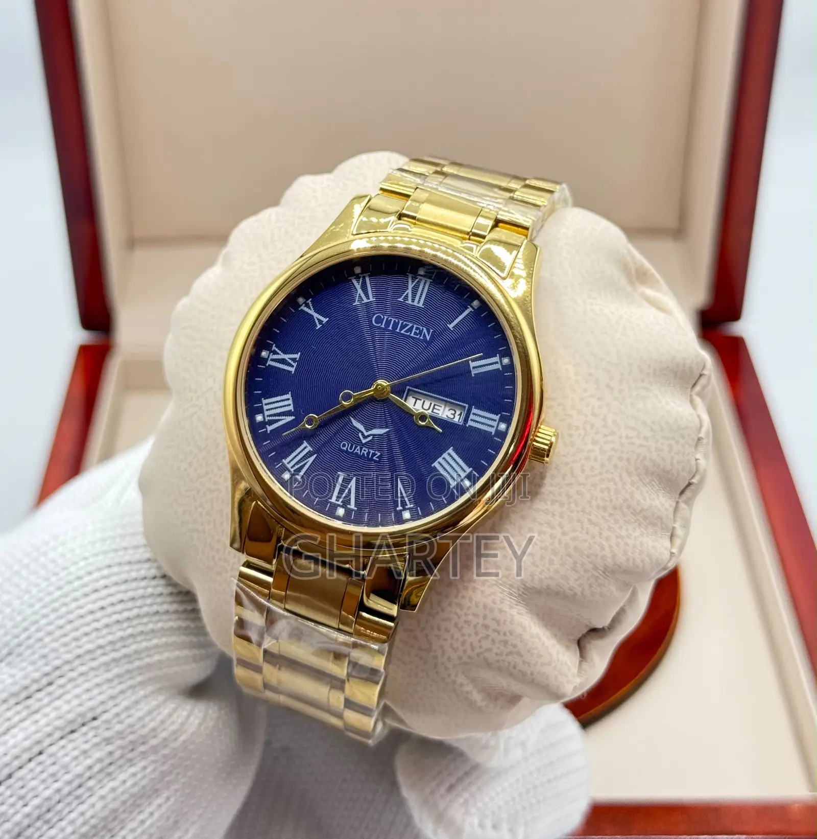 Citizen Quartz Watch – Classic Day Date Stainless Steel Timepiece