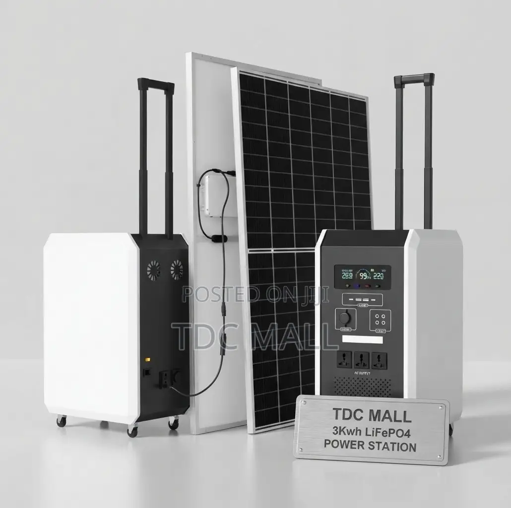 3Kwh Lifepo4 Solar Power Station + Solar Panel