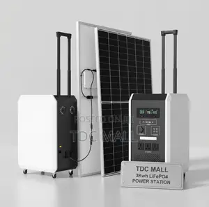 3Kwh Lifepo4 Solar Power Station + Solar Panel