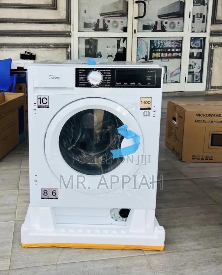 Buy Premium Midea Front Load Washing Machine(White)