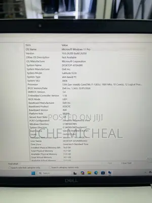 Laptop Dell Latitude 5530 16GB Intel Core i7 SSD 512GB