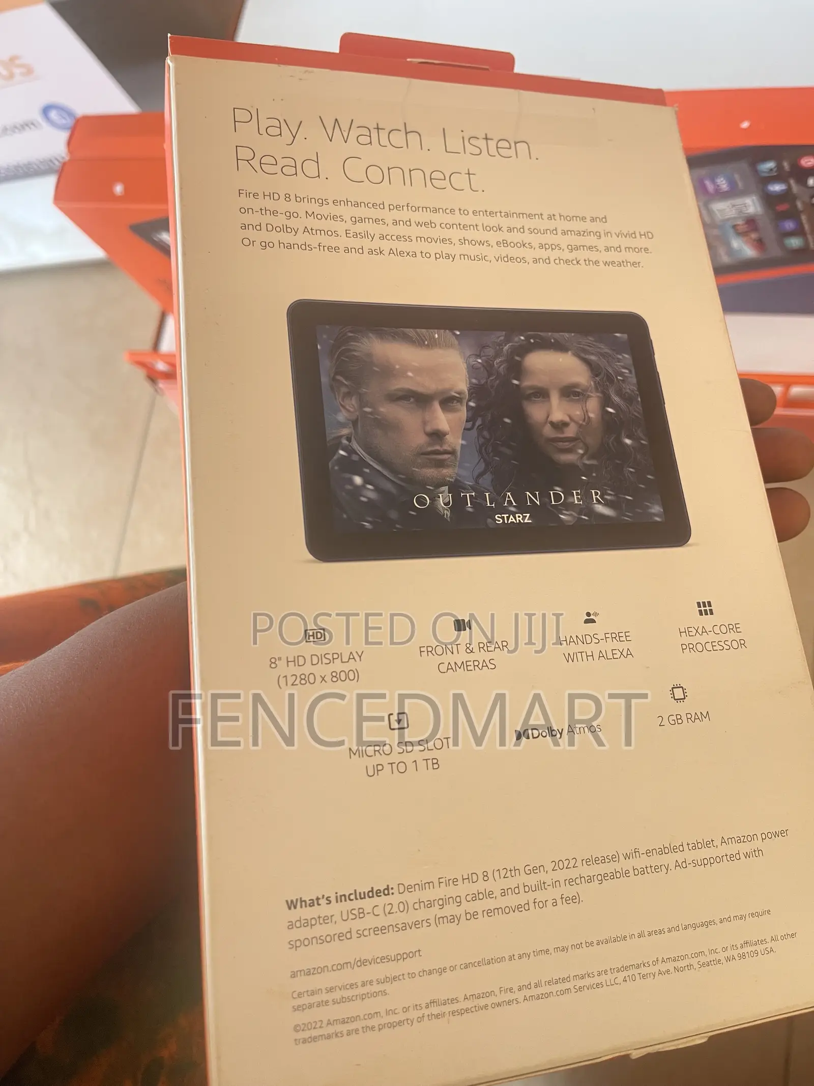 New Amazon Fire HD 8 32 GB Black
