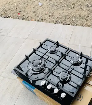 Original Best Midea 60cm 4 Burner Gas Hob| Black Glass [60GJ084]