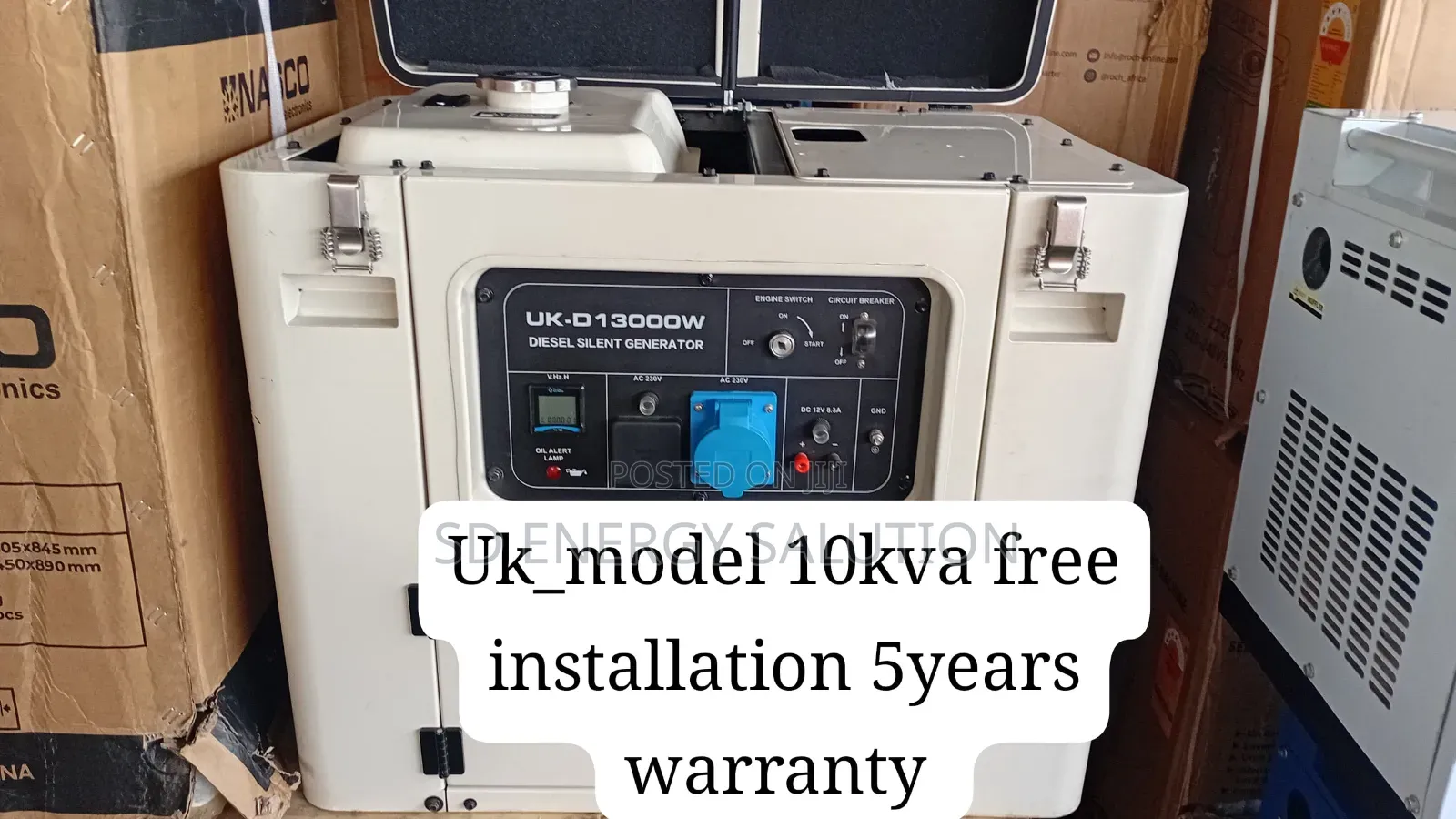 UK_MODEL 10kVA 13000W Generator – Dependable Power for Every Need
