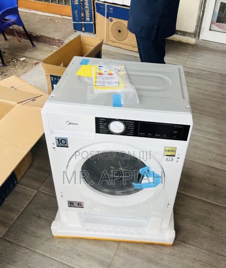 Super Classic Midea Front Load Electric Washing Machine(8kg)