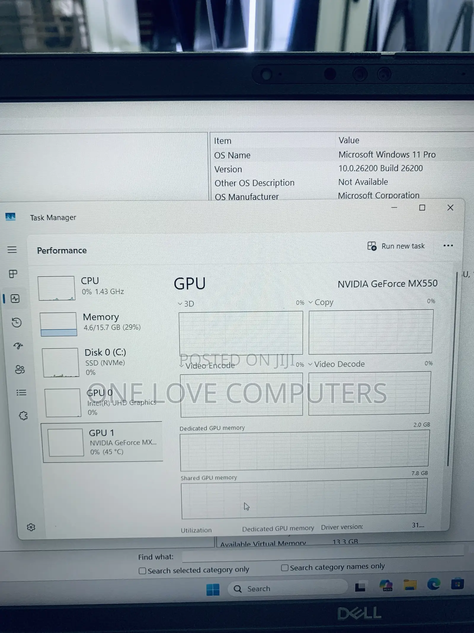 Laptop Dell Latitude 5530 16GB Intel Core i7 SSD 512GB