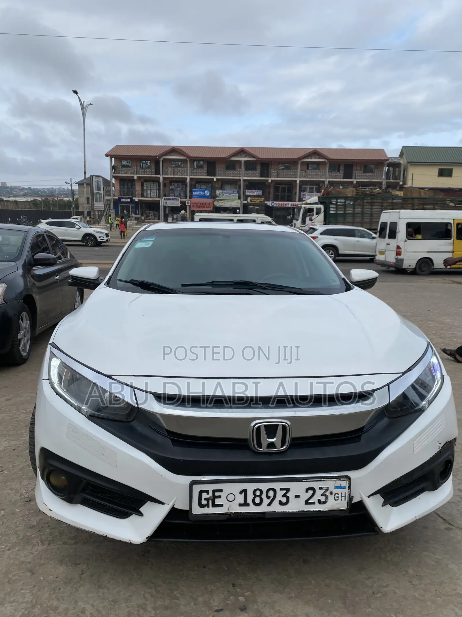 Honda Civic EX-L 4dr Sedan (1.5L 4cyl) 2017 White