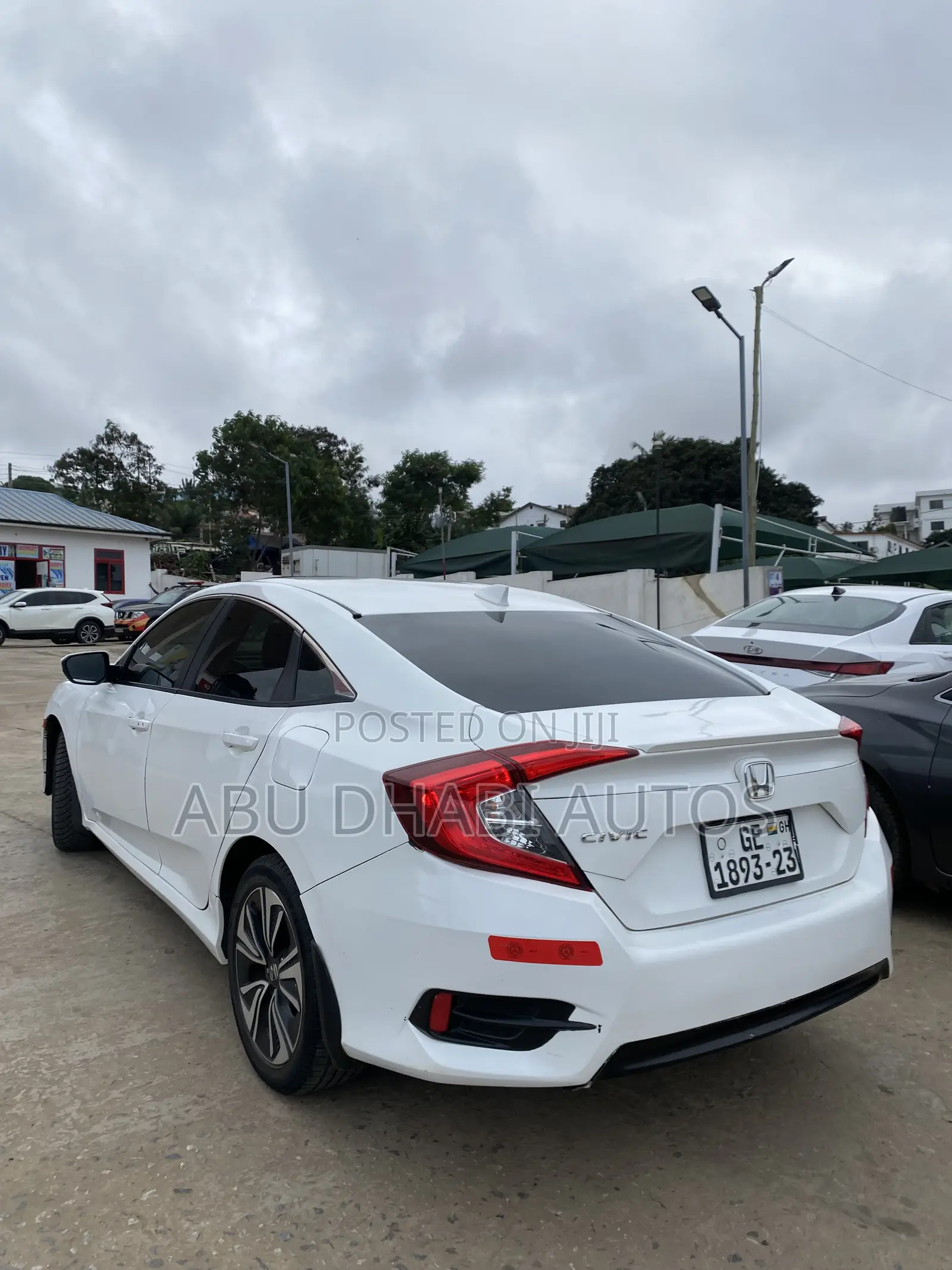 Honda Civic EX-L 4dr Sedan (1.5L 4cyl) 2017 White