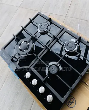 Super Original Midea 60cm 4 Burner Gas Hob| Black Glass [60GJ084]
