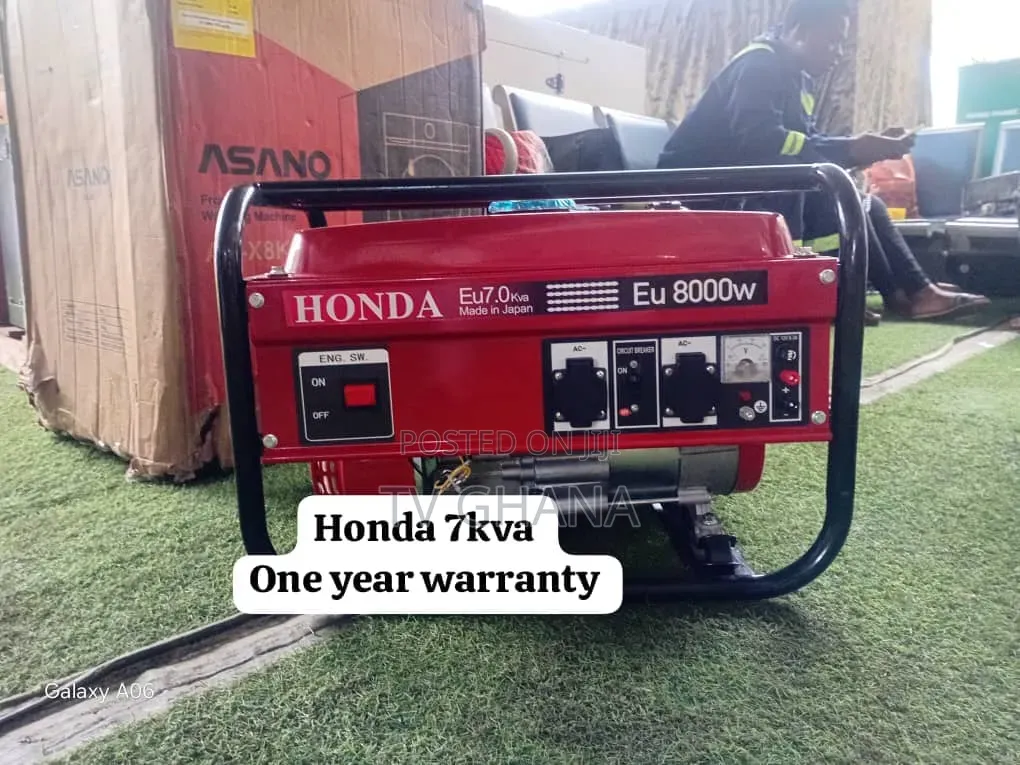 Honda 7kVA Petrol Generator – Smooth, Stable Powerful Power 7kva