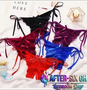 Hot Sexy Lady's Panties Available in Different Types and Sizes