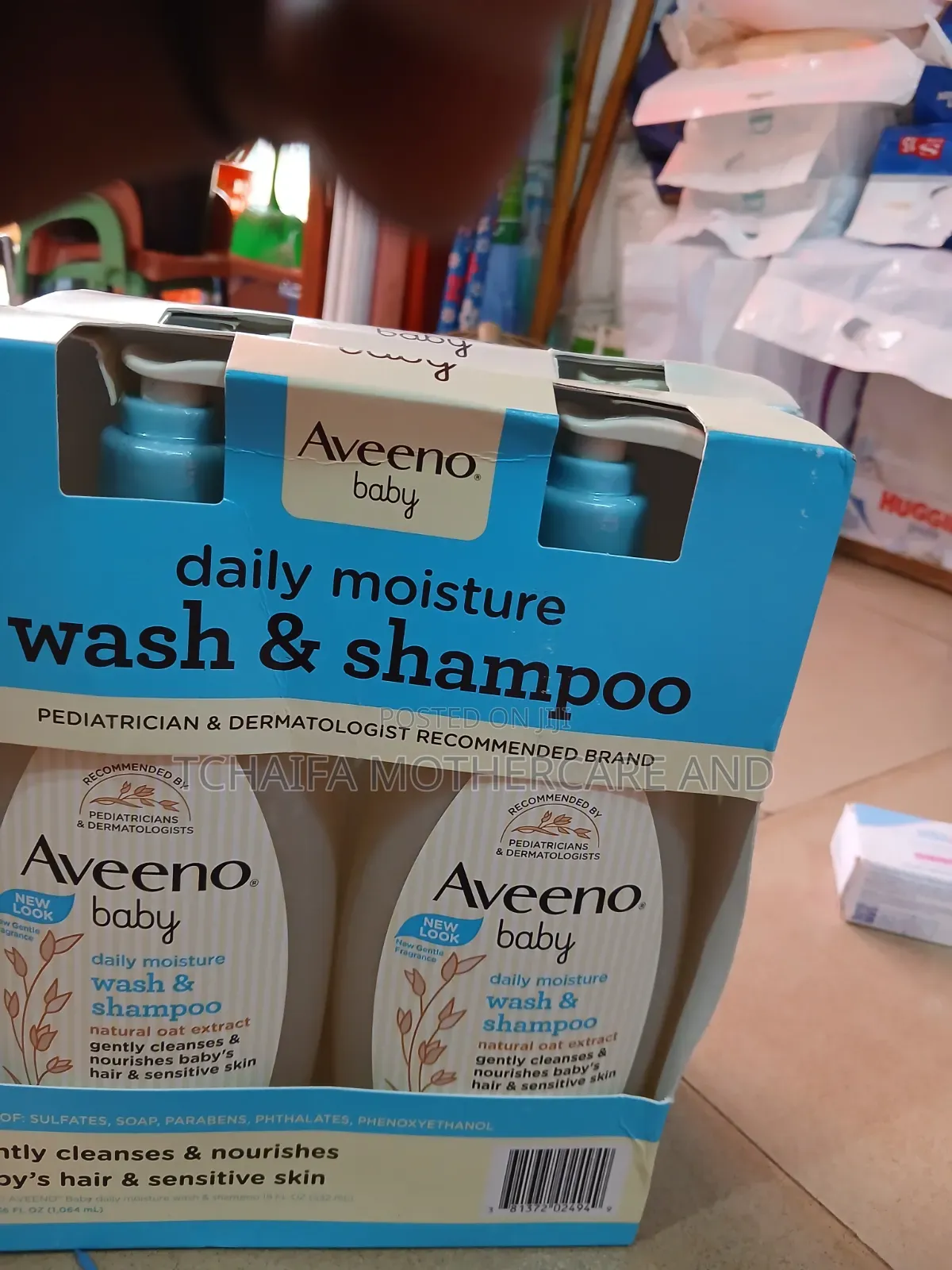 Aveeno Baby Wash and Lotion