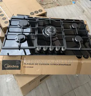 Best Reliable Built-in Midea 5 Burner Gas Hob - 90cm (90GQ095)