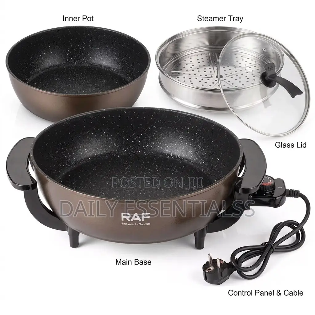 Large Raf Electric Cooker 10L – Multipurpose