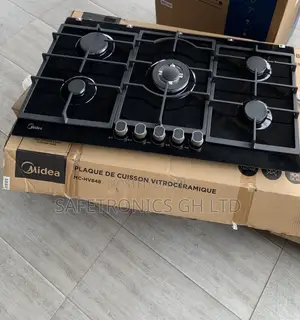 Kindly Check Built-in Midea 5 Burner Gas Hob - 90cm (90GQ095)