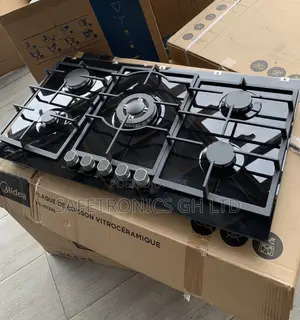 Check Out Built-in Midea 5 Burner Gas Hob - 90cm (90GQ095)