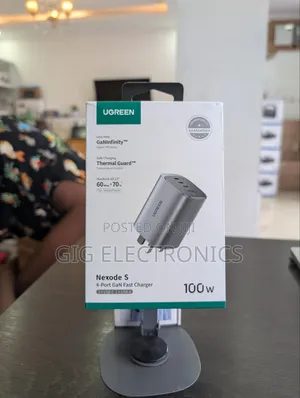 Ugreen Fast Charger Nexode S 100W 4-Port GaN (Uk Adapter)