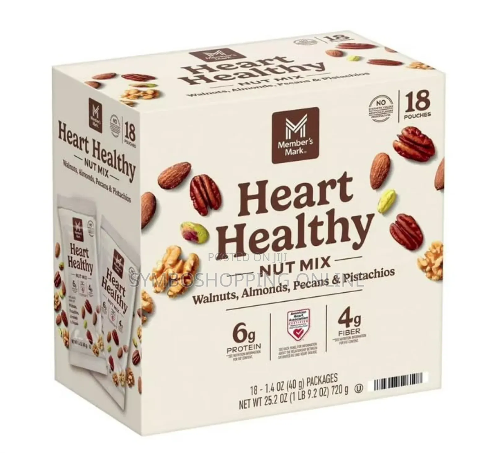 The Member's Mark Heart Healthy Nut Mix Multipack 720g