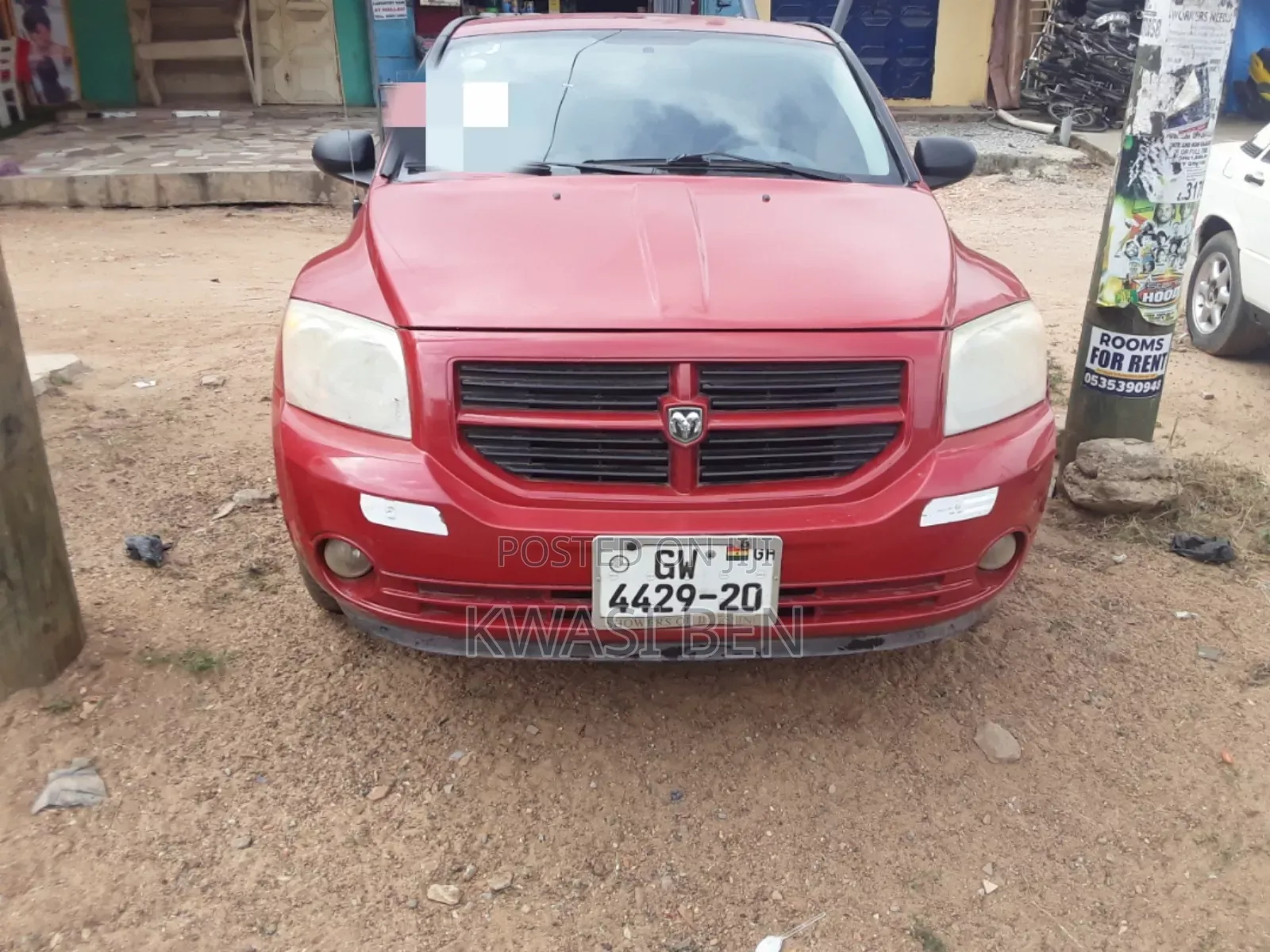 Dodge Caliber 2007 Red