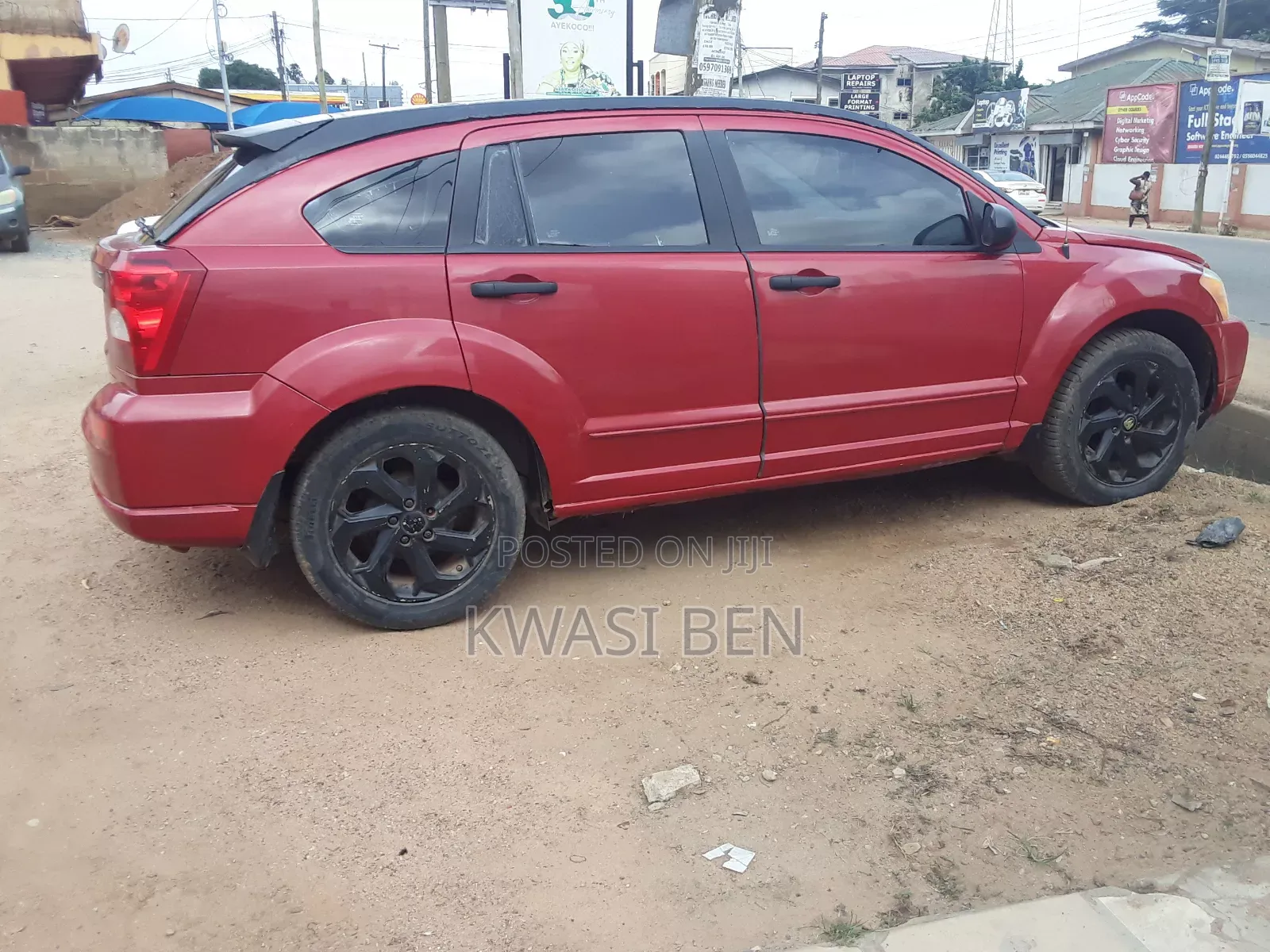 Dodge Caliber 2007 Red