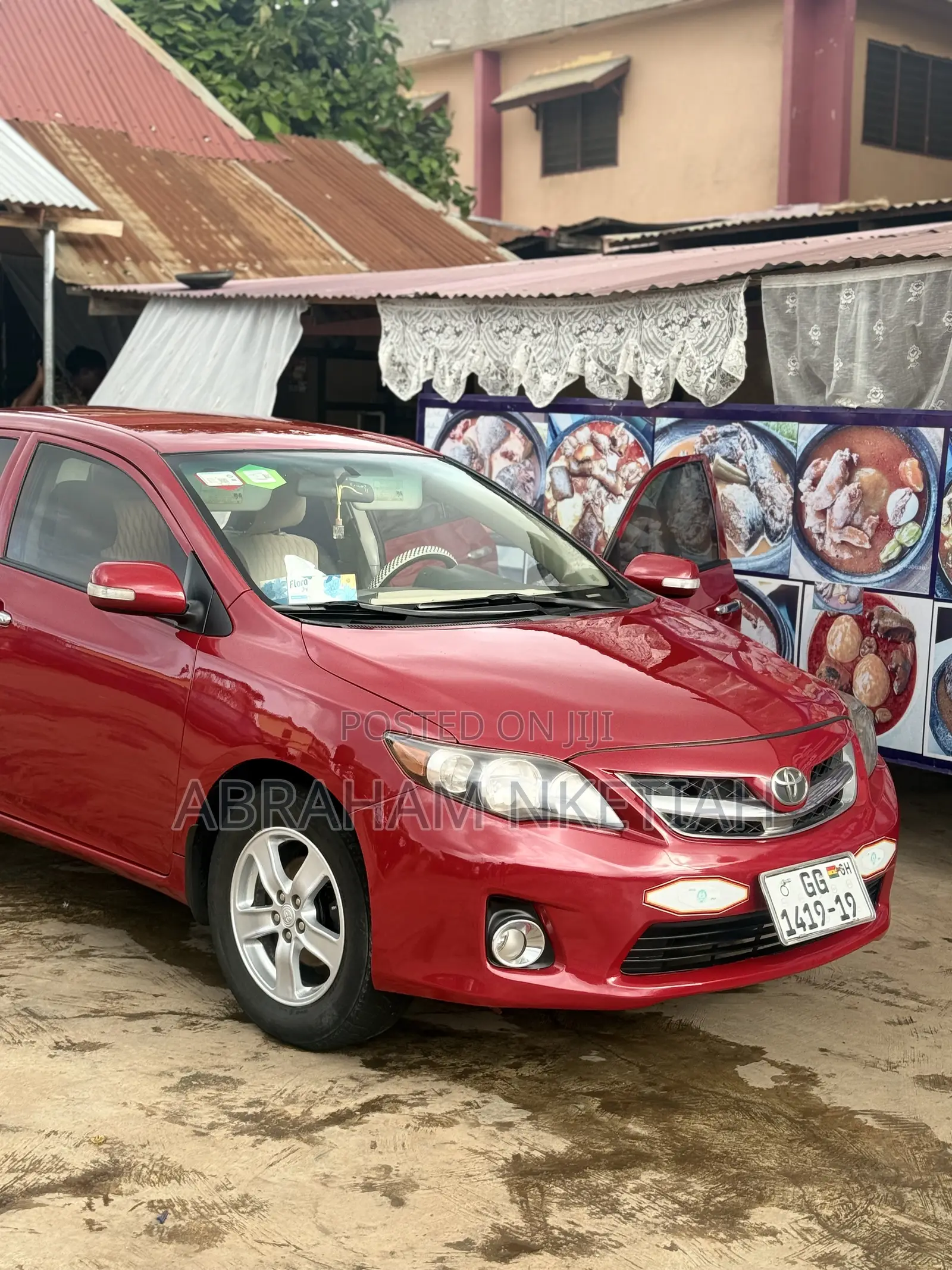 Toyota Corolla Base 4dr Sedan (1.8L 4cyl 5M) 2011 Red
